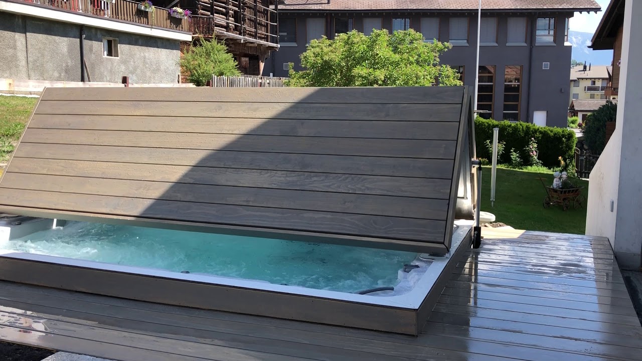 Klappabdeckungen f&uuml;r Schwimm-Spa