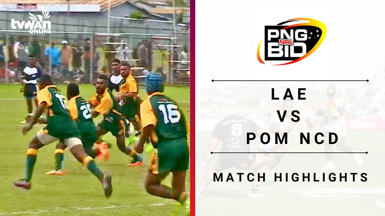Lae vs POM NCD | PNG NRL Bid | Match Highlights | Day 1