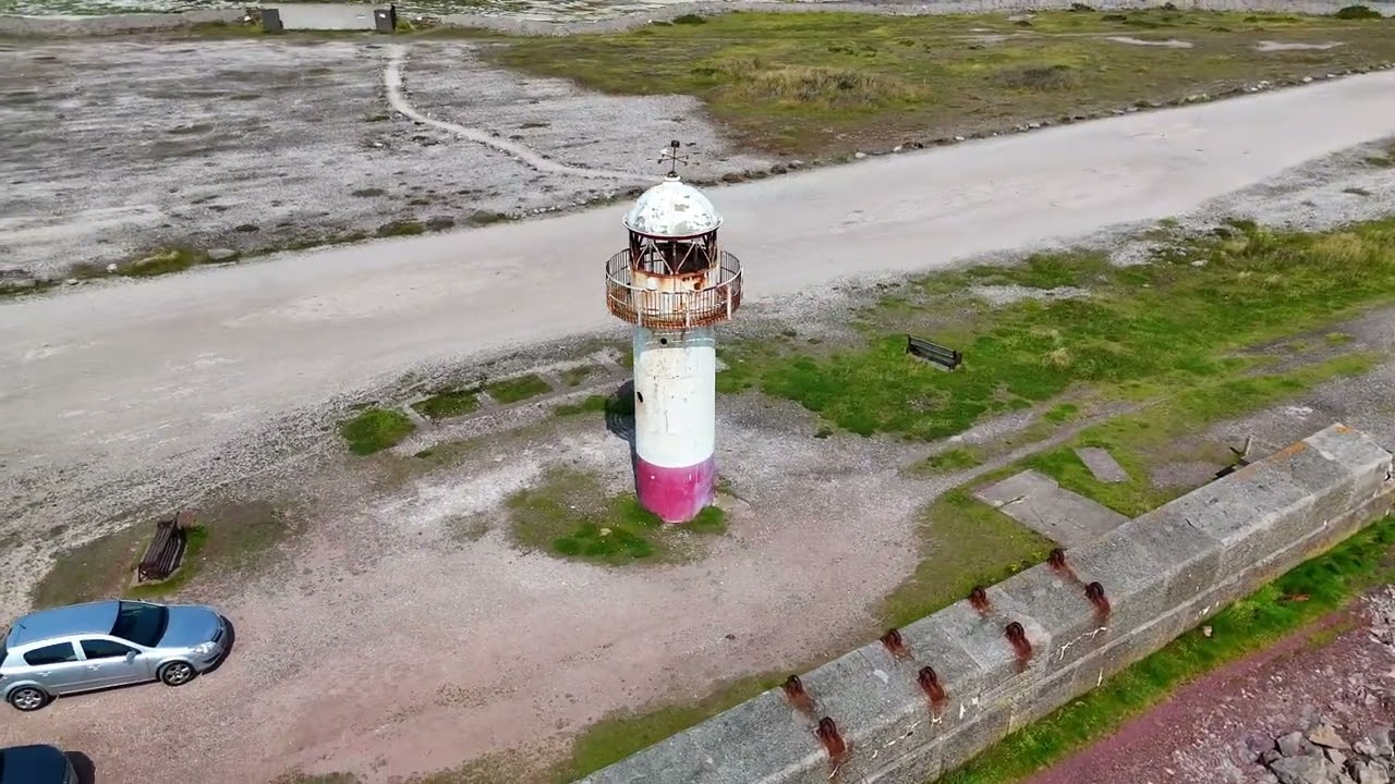 Haverigg marina and nature reserve