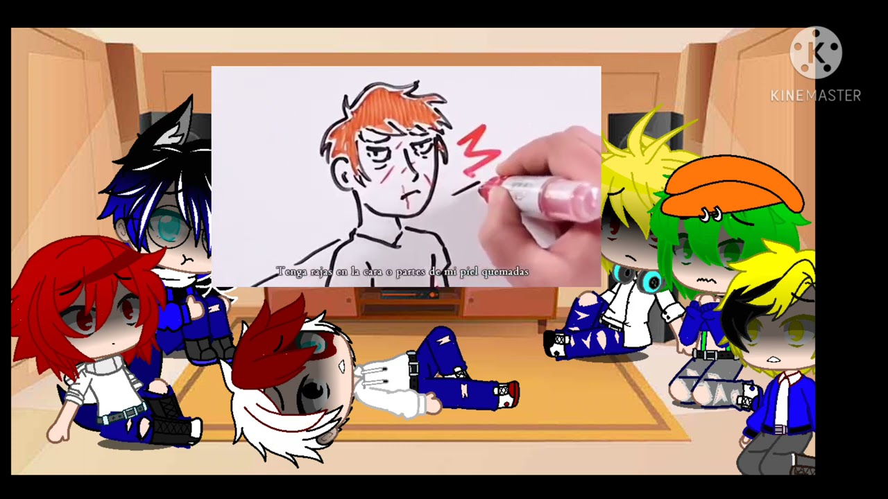 🖤💜mi héroe academia reaccionan a los RAPS de los Creepypasta cap 3?🖤💜