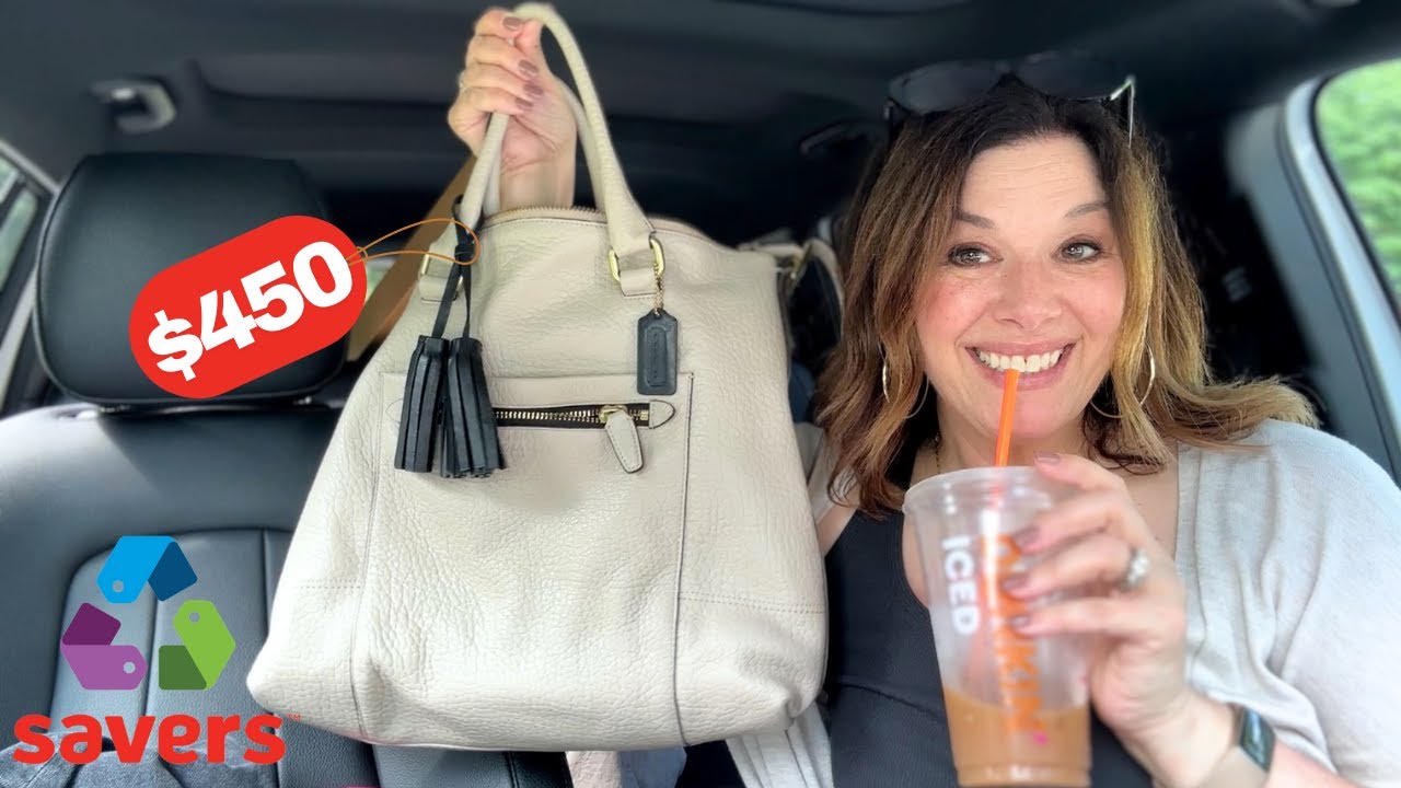 Why didn't anyone else grab this?? Thrift with me at Savers with Car Haul!
