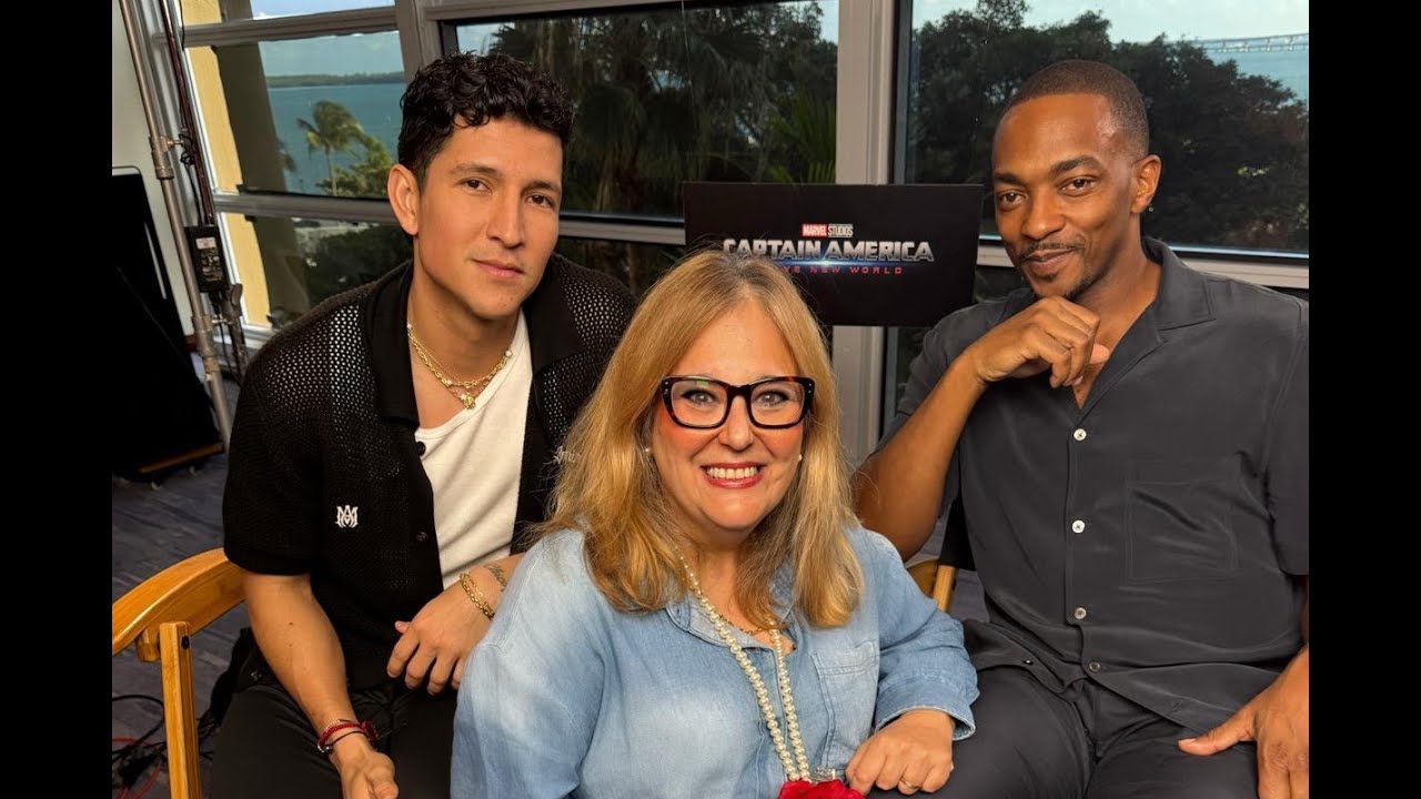 Anthony Mackie & Danny Ramirez on Captain America, reggaeton, and the Super Bowl.