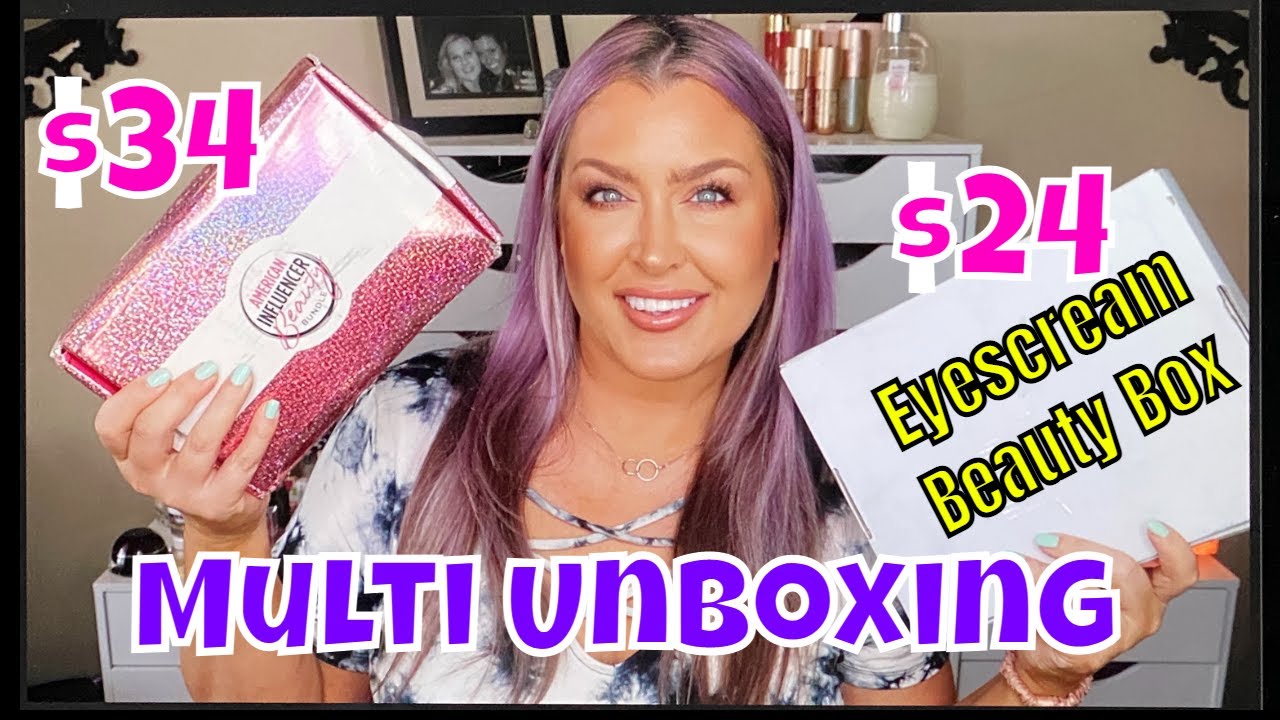 EYESCREAM BEAUTY BOX and AIA BEAUTY BUNDLE unboxing | HOTMESS MOMMA MD