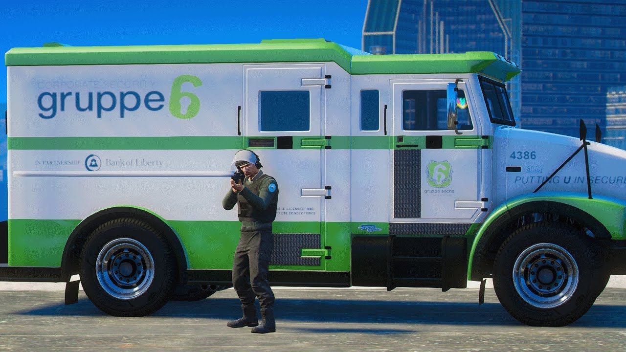 Stopping A Truck Heist In GTA 5 RP
