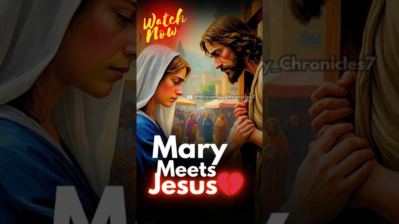 Our Lady of Sorrows Reflection 🌹 Meeting Jesus on the Way to Calvary #OurLadyOfSorrows #prayer