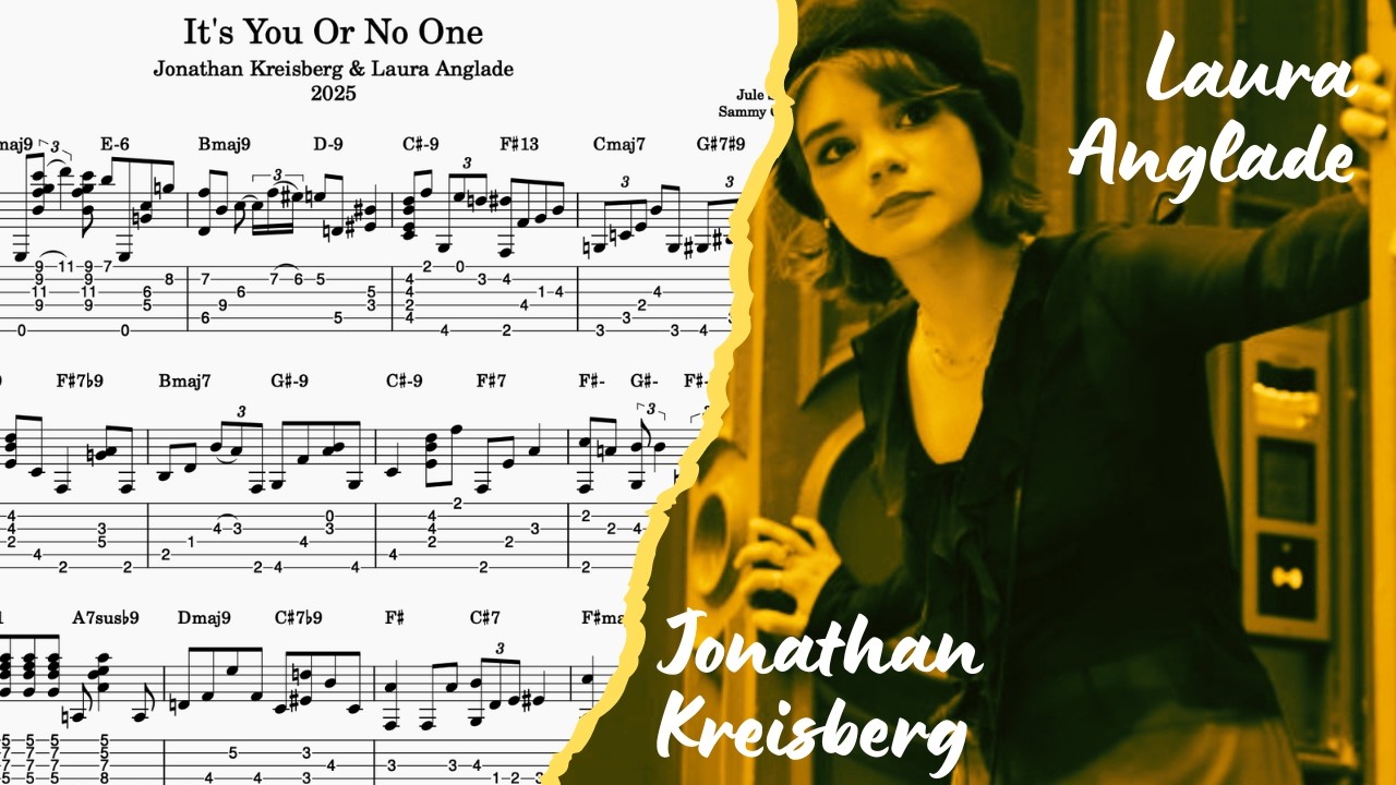 It's You Or No One - Laura Anglade & Jonathan Kreisberg (Guitar Transcription)