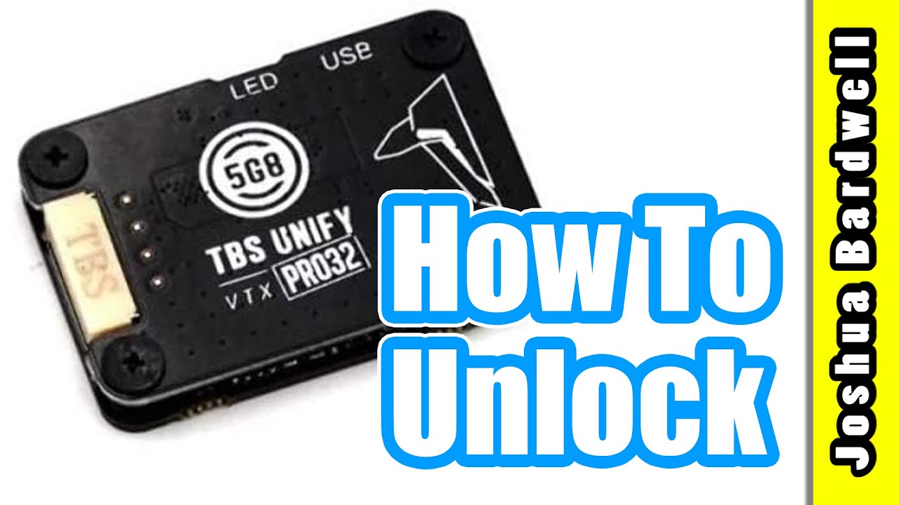 How to unlock TBS Unify Pro32 and Evo