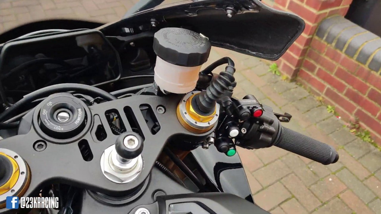Austin Racing GP2R Decat System on Yamaha R1M 2020