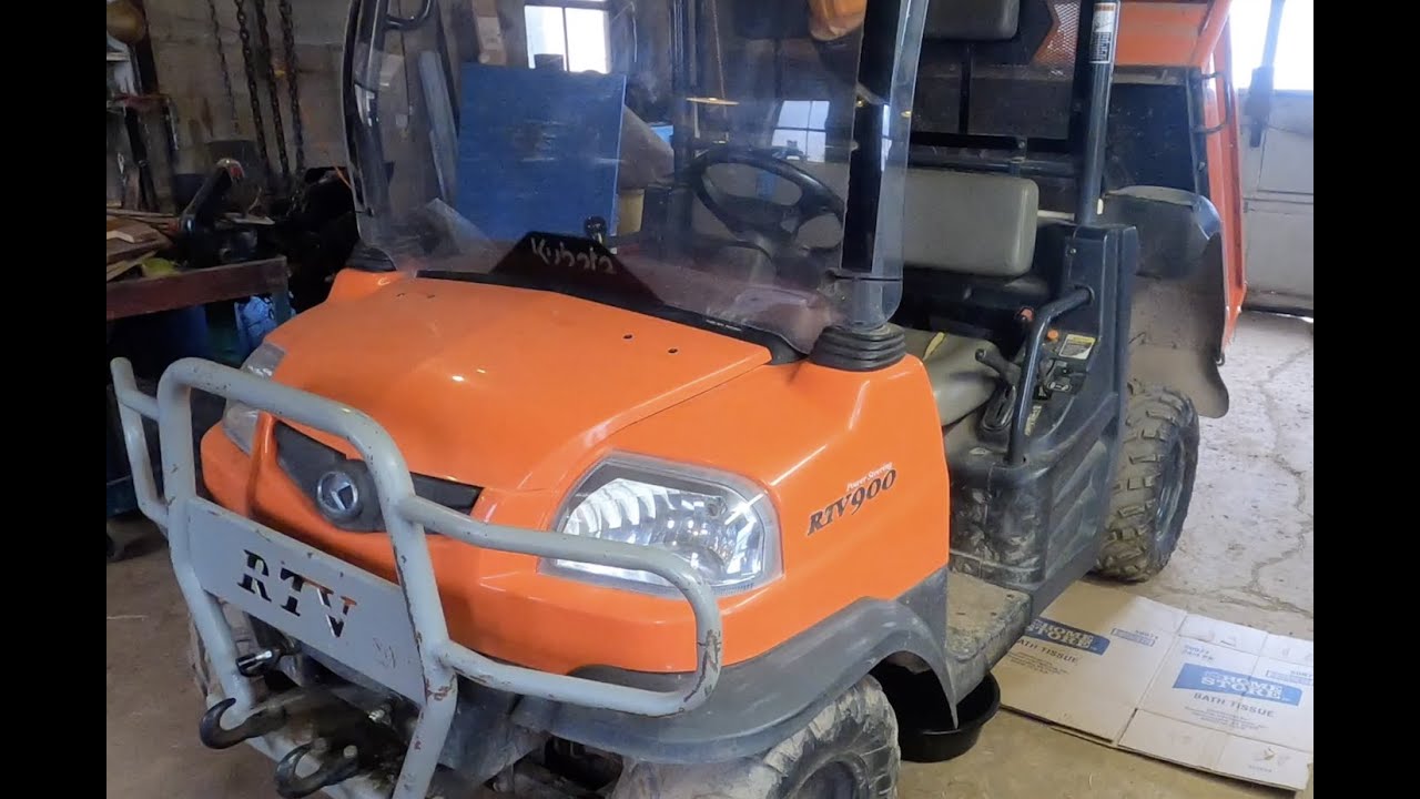 Kubota RTV 900 с расширенным сервисом