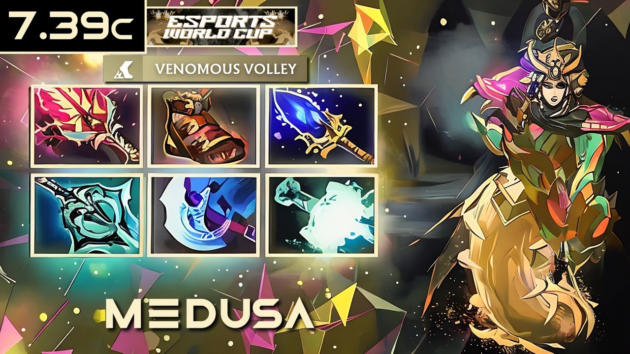 [CARRY] YATORO MEDUSA 7.39c | ESPORTS WORLD CUP 2025 | #Dota2 #4K