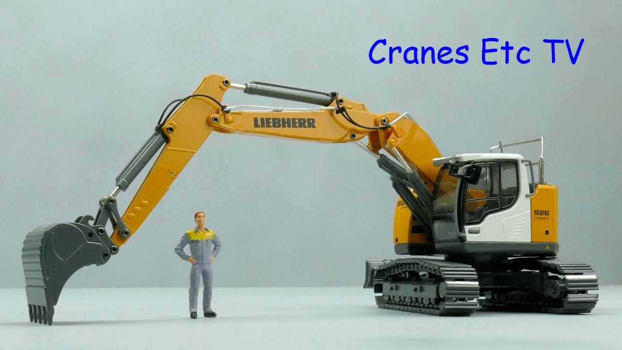 Conrad Liebherr R 926 Hydraulic Excavator by Cranes Etc TV