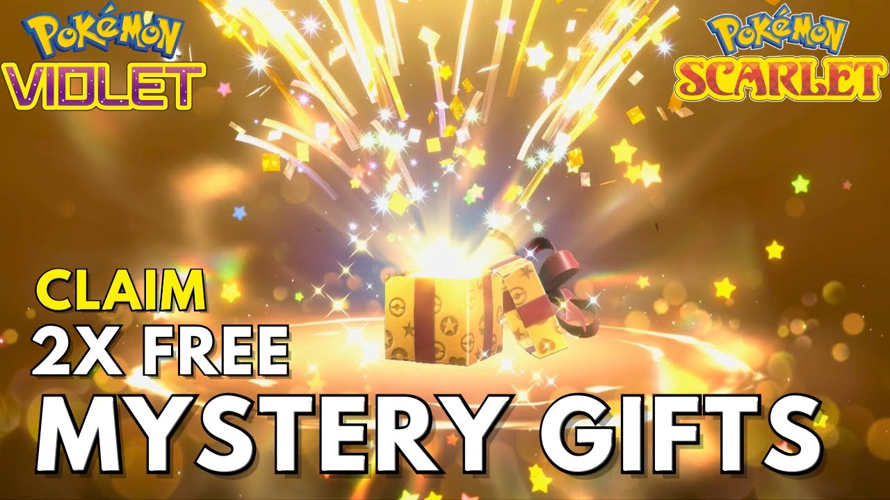 2 FREE MYSTERY GIFTS in Pok&eacute;mon Scarlet & Violet!