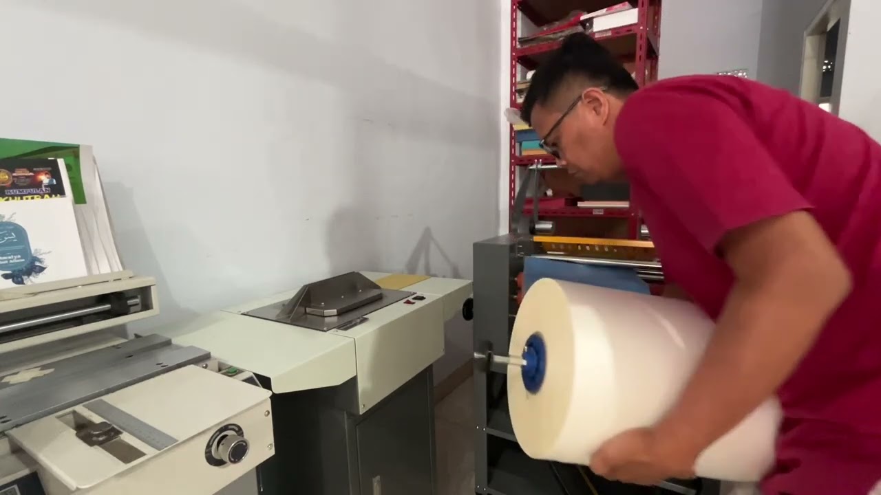 Pasang plastik laminating glossy 