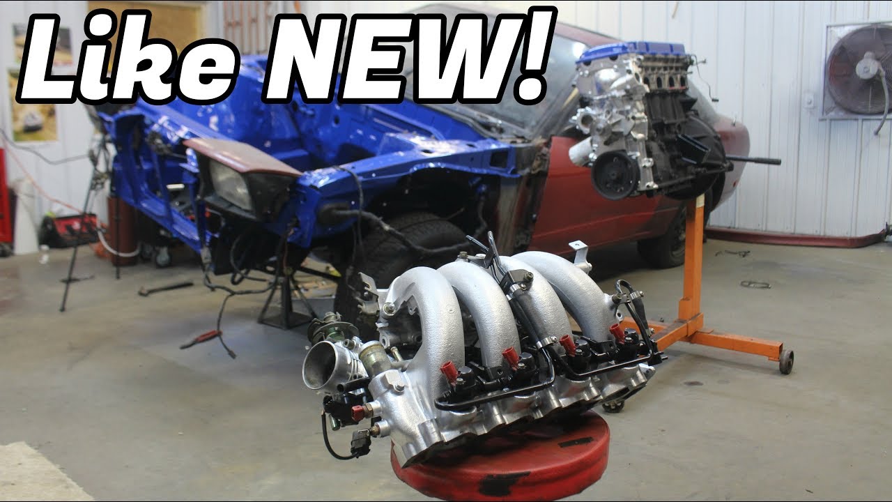 Budget 240SX BUILD | Part 10 | Intake Manifold & Assembly