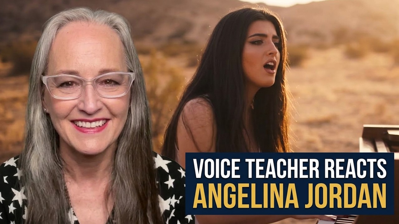 Angelina Jordan -  Bad Valentine  (Jazzy Piano Version) - Voice Teacher Reaction