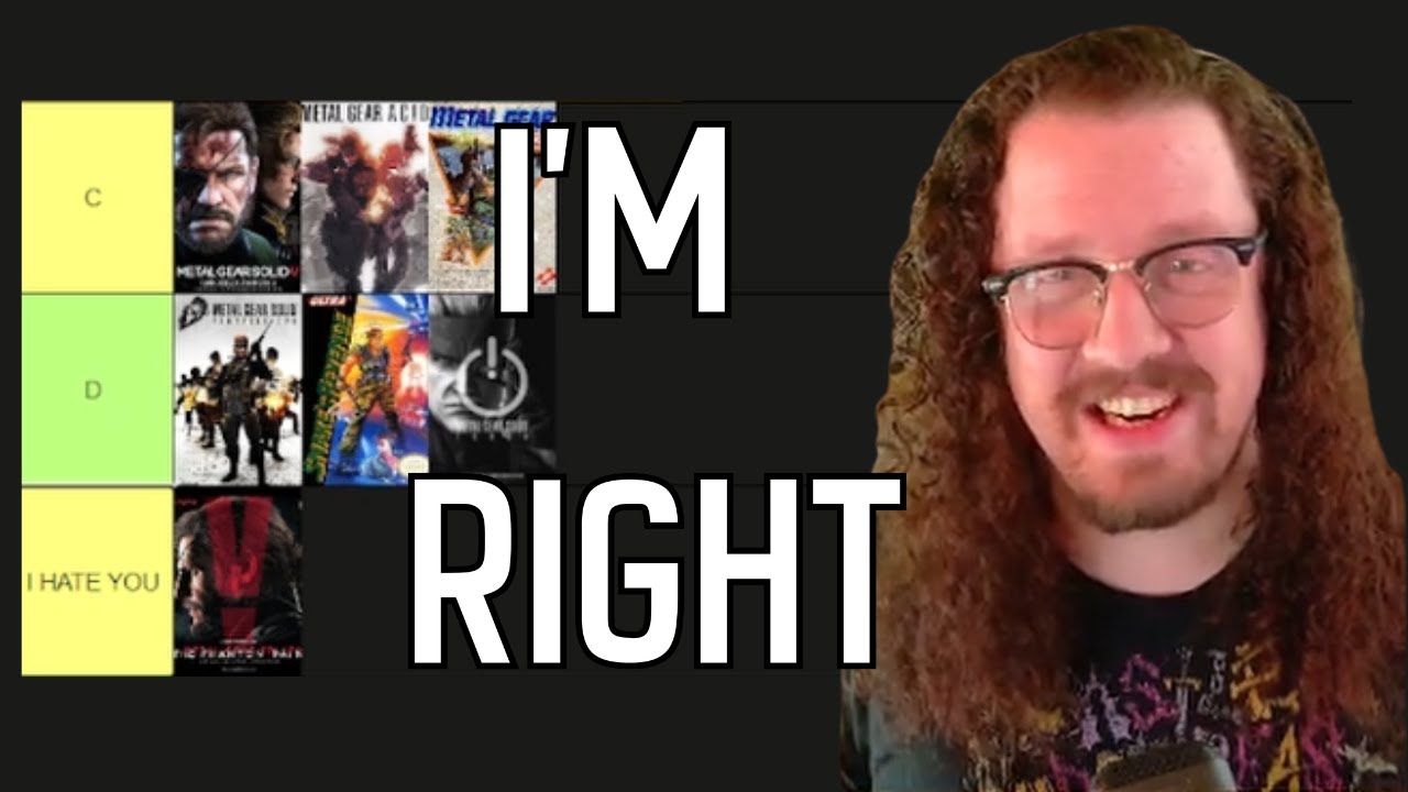 I Ranked Every Metal Gear Game