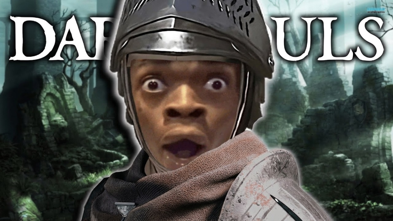 DARK SOULS BUT I CRY A LOT FIGHTING THE HARDEST BOSS