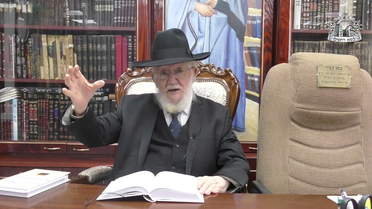 השקעה קלה & מצוה גדולה | שיעורו השבועי של ראש הישיבה מורנו הרב צמח מאזוז פרשת בשלח