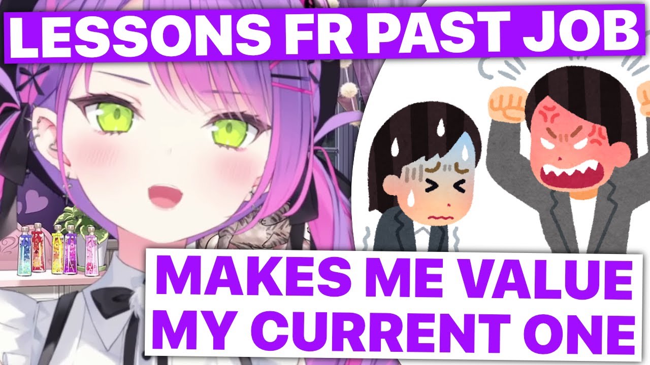 Towa's Past Job's Bad Work Environment (Tokoyami Towa / Hololive) [Eng Subs]