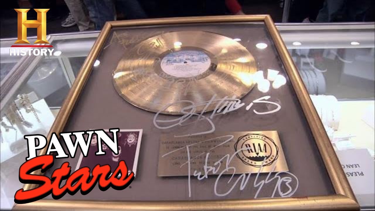 KISS GOLD RECORD IS ROCK & ROLL TREASURE (Season 8) | Pawn Stars