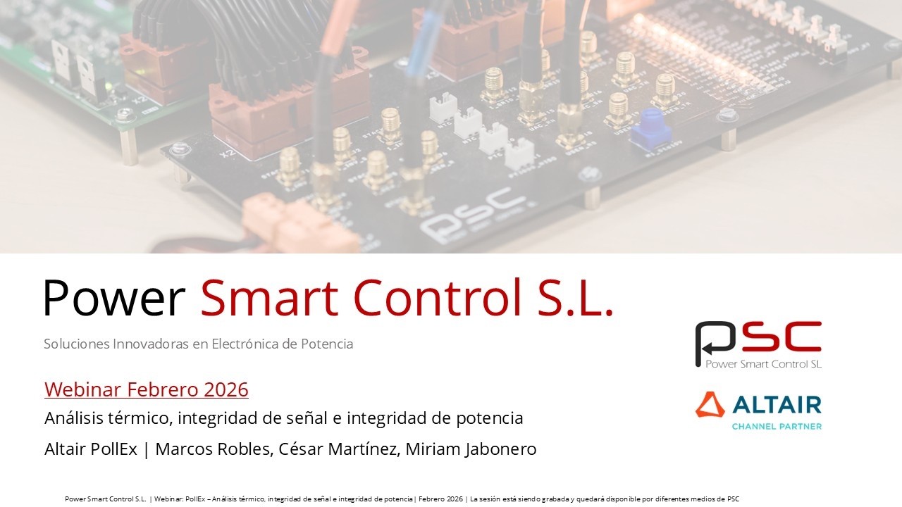 Diseño y verificación PCB con Altair PollEx Recording Webinar