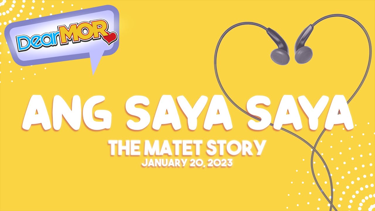 Dear MOR: 