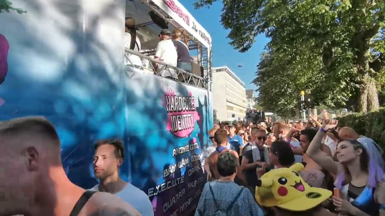 Streetparade 2024 Zürich Hardcore Identity Truck