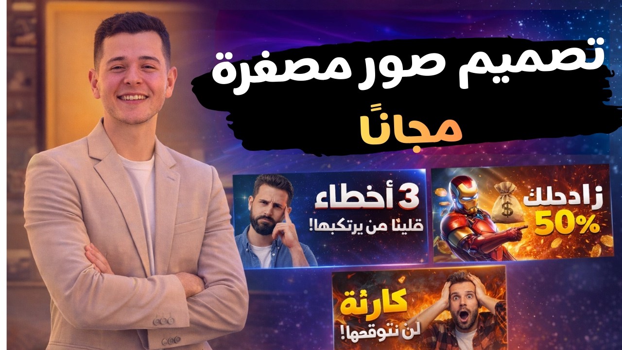 أفضل موقع مجاني لتحويل النص إلى صورة مصغرة مجاناً 2026