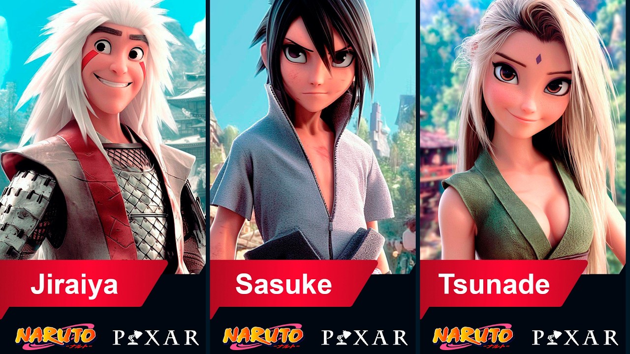What If Naruto Characters Were in a Disney Pixar Movie?