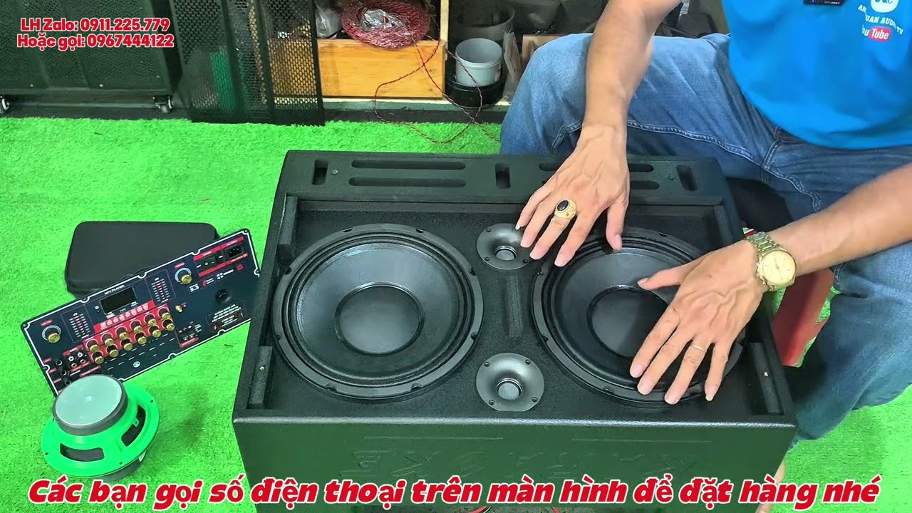 Hướng dẫn, ráp loa kéo, 25 đôi cực VIP, giá rẻ mà hay