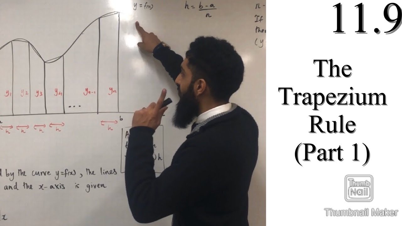 Edexcel A level Maths: 11.9 The Trapezium Rule (part 1)
