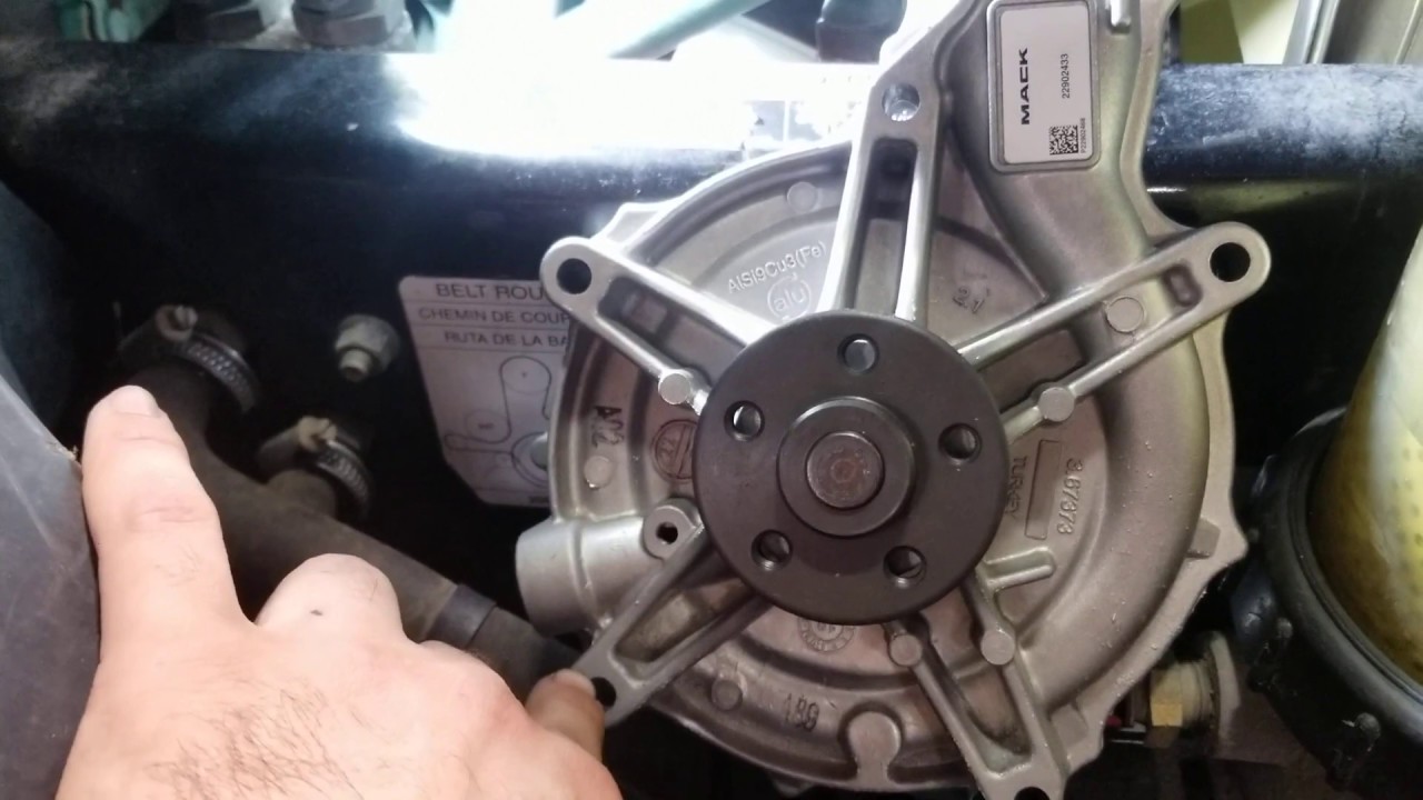 Volvo truck d13 water pump signs and warranty personal experience tips