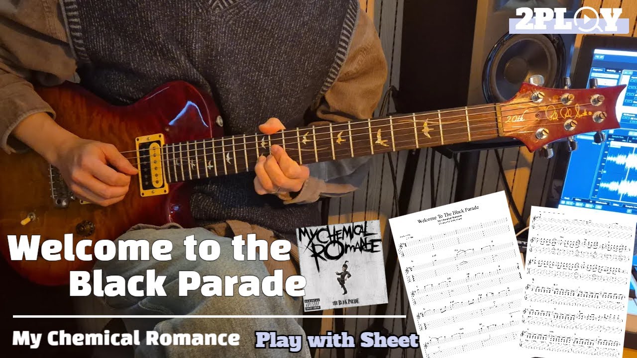 Welcome to the black parade - My Chemical Romance 기타 커버 악보 | GUITAR COVER [TABS]