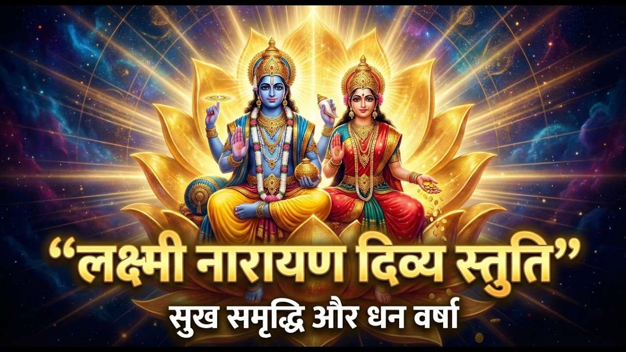 Lakshmi Narayan Divine Stuti | Sukh-Samriddhi aur Dhan Varsha ka Shaktishaali Bhajan |Vishnu Lakshmi