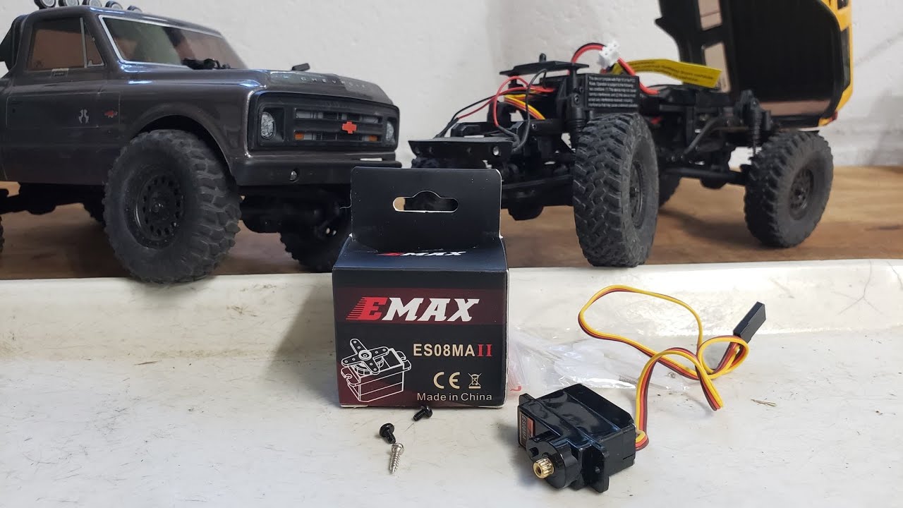 EMAX SERVO UPGRADE - Axial SCX24 - Install & Tips - * YOU WILL NOT REGRET THIS UPGRADE! *