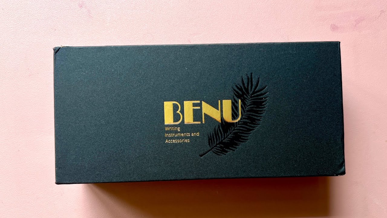 Benu Northern Gold Elastic Nib F | Auf der Suche nach der perfekten Tinte | Tintenkatalog erstellen 