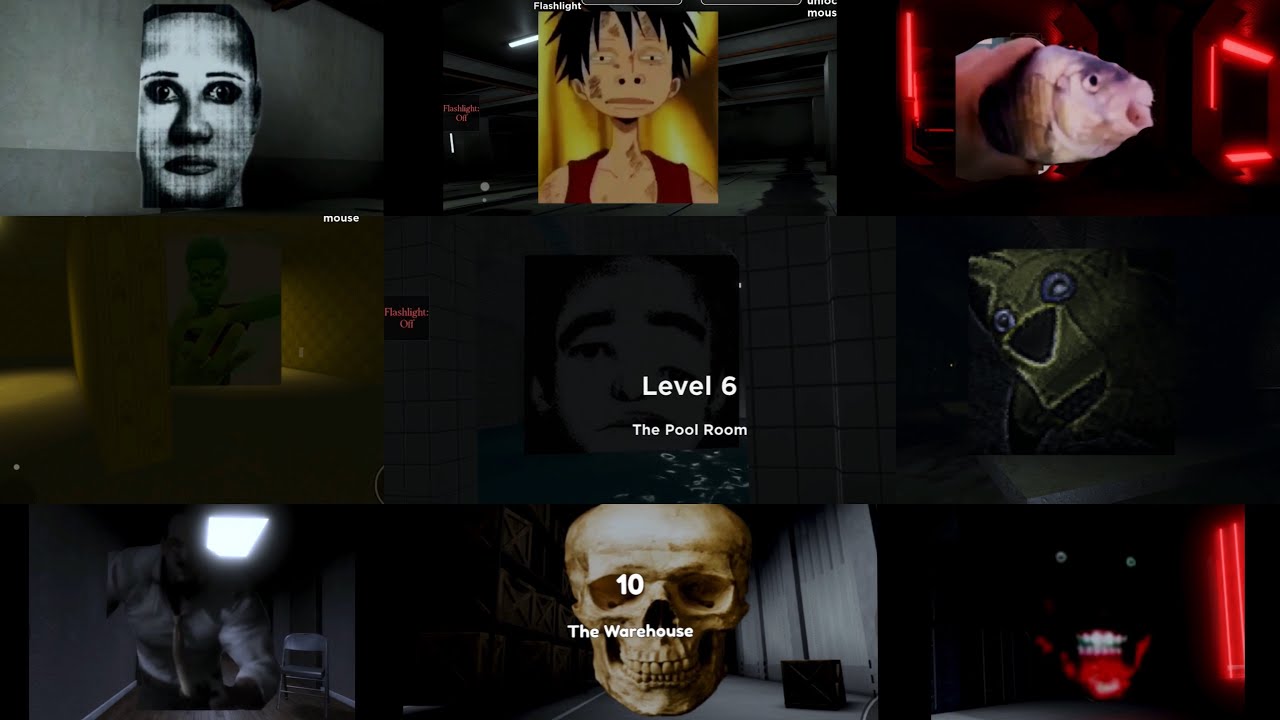 Goofy Runners Level 1-10 All New Jumpscares (NEW UPDATE)
