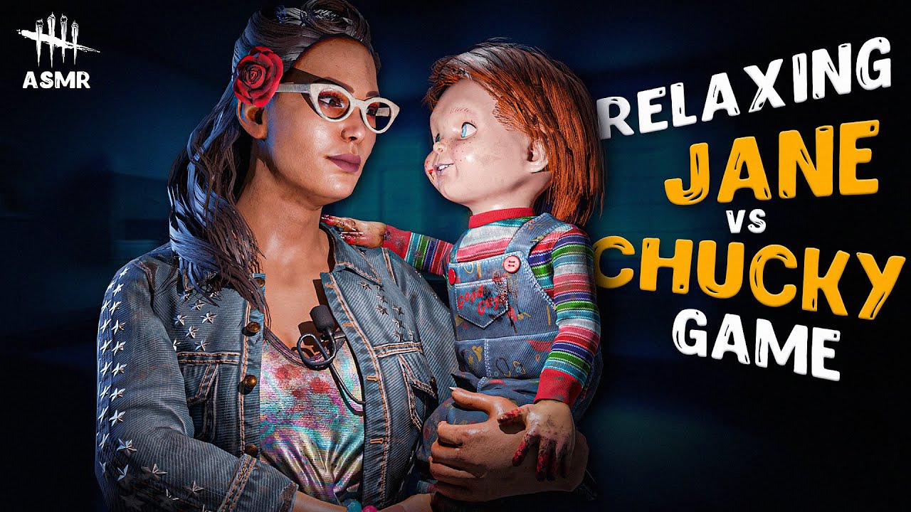 RELAXING JANE AGAINST CHUCKY 🍑 DBD ASMR Gaming 🔪 Whispering, New Killer
