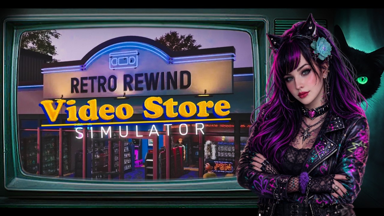 Throwback Thursday Bonus Stream!! RETRO REWIND - 90s Video Store Simulator (Demo) 📼