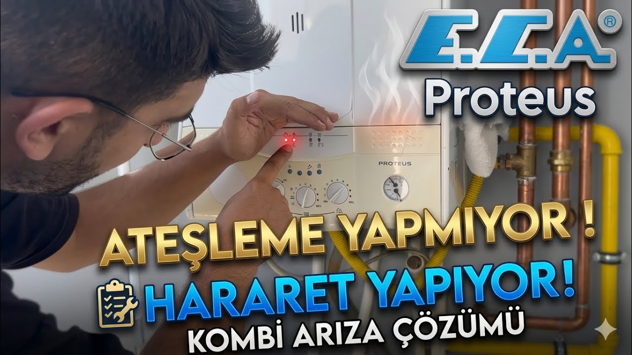 ECA KOMBİ ATEŞLEME YAPMIYOR ? ŞAŞIRTICI SEBEP !
