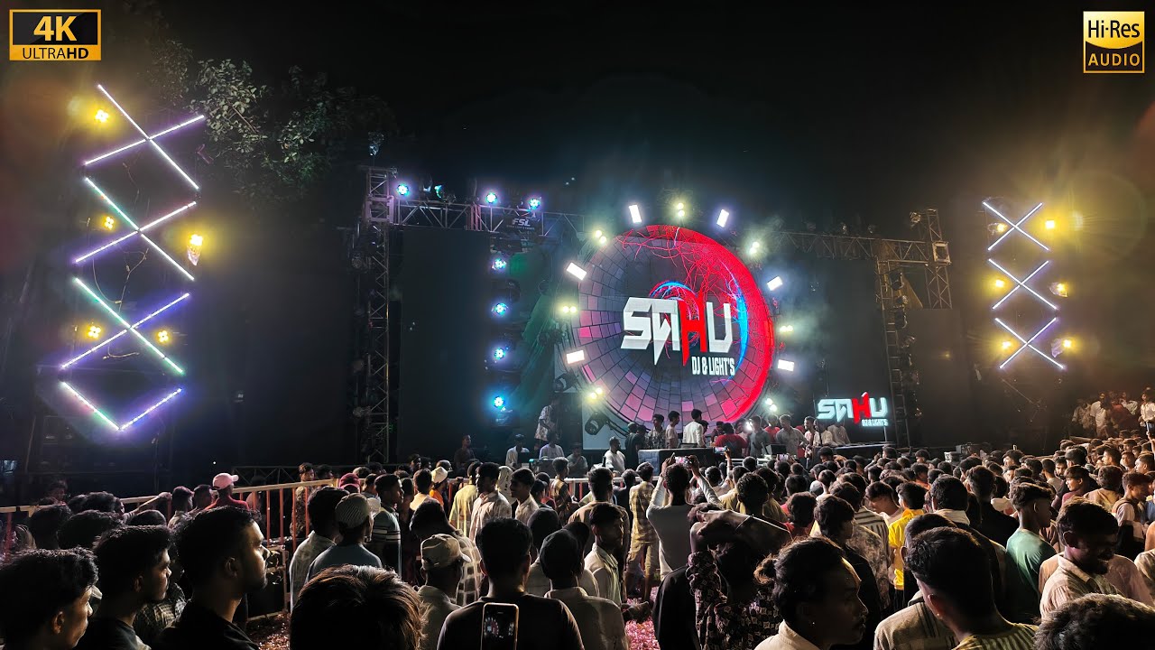 DJ SAHU Biggest Concert | Dongargarh Janmastami 2025 | HD Sound | CG04 LIVE