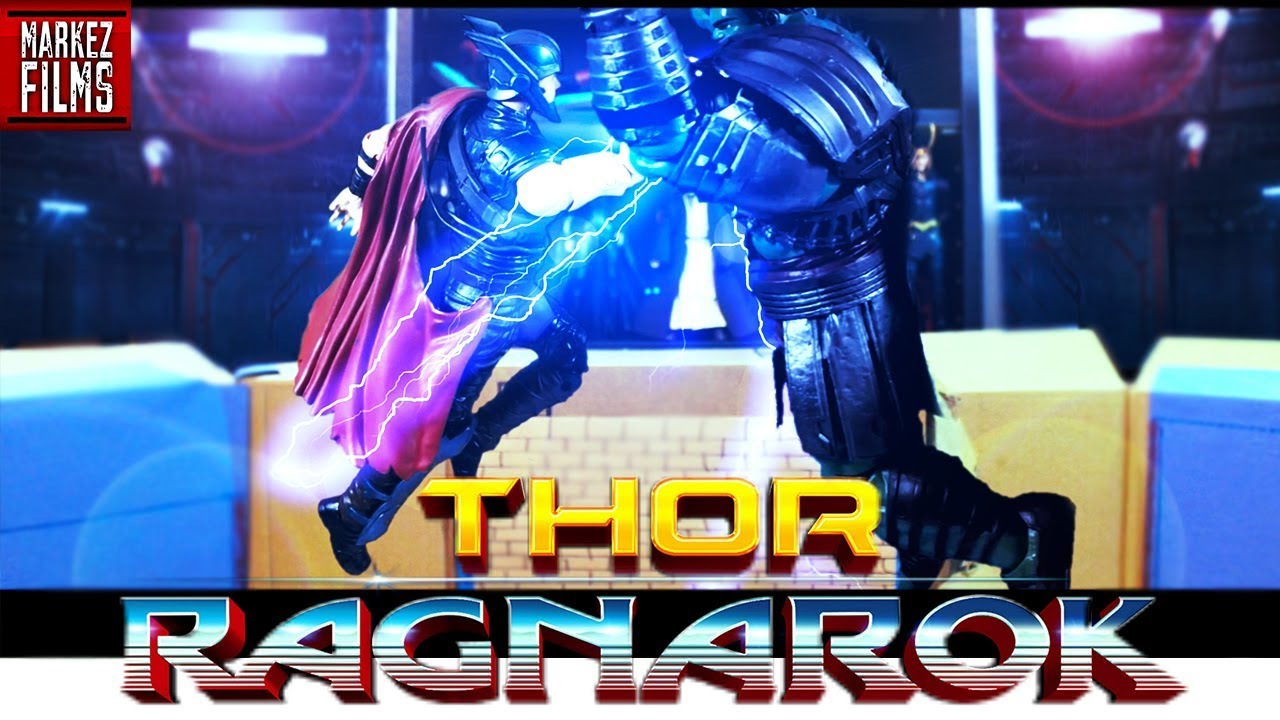 Thor Ragnarok: Hulk vs Thor Battle Stop Motion