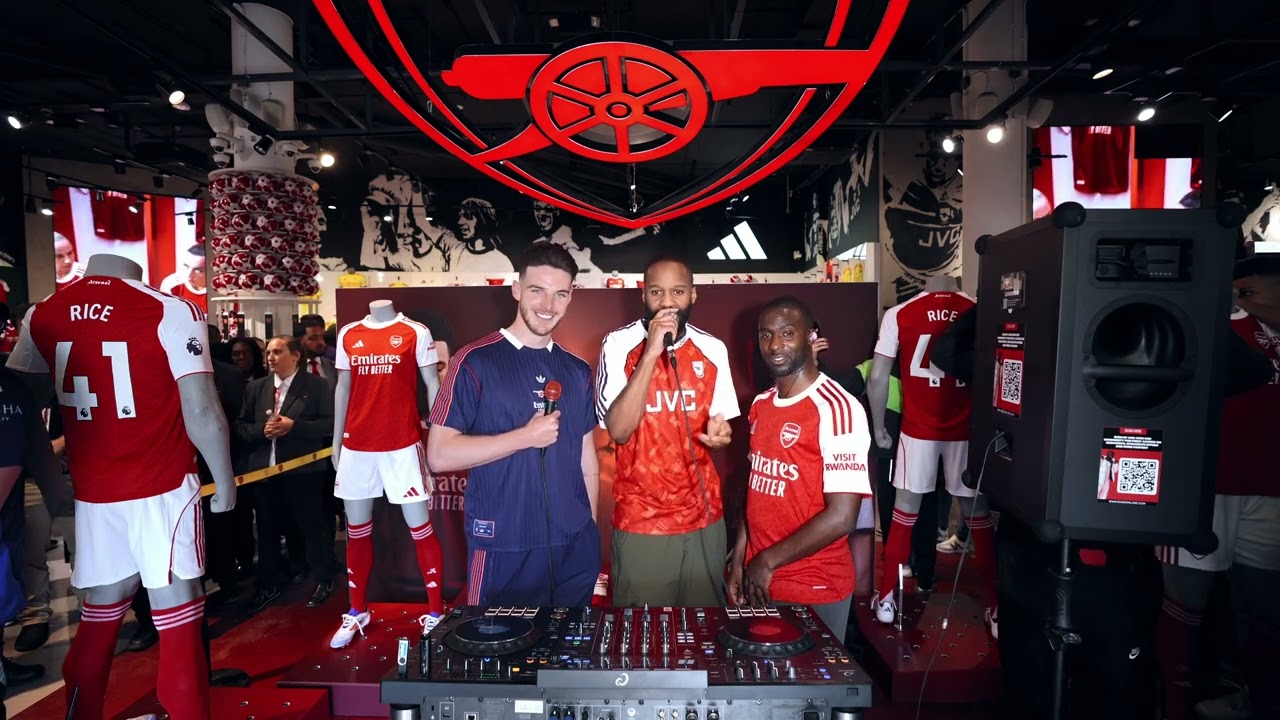Declan Rice, The Grime Journalist, Logan at The Armoury, Arsenal | DJ AG LIVE