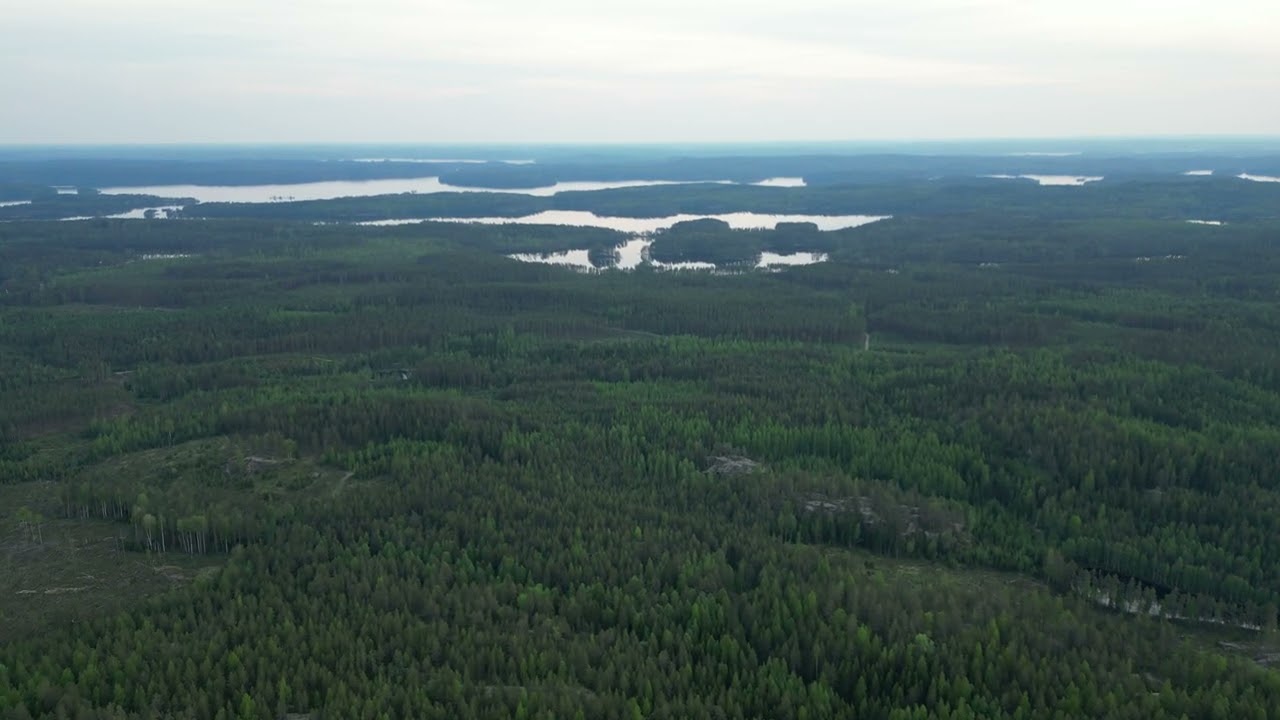 About 4 km from Pellossalo to Kongonsaari, Savonlinna, Finland 25.5.24