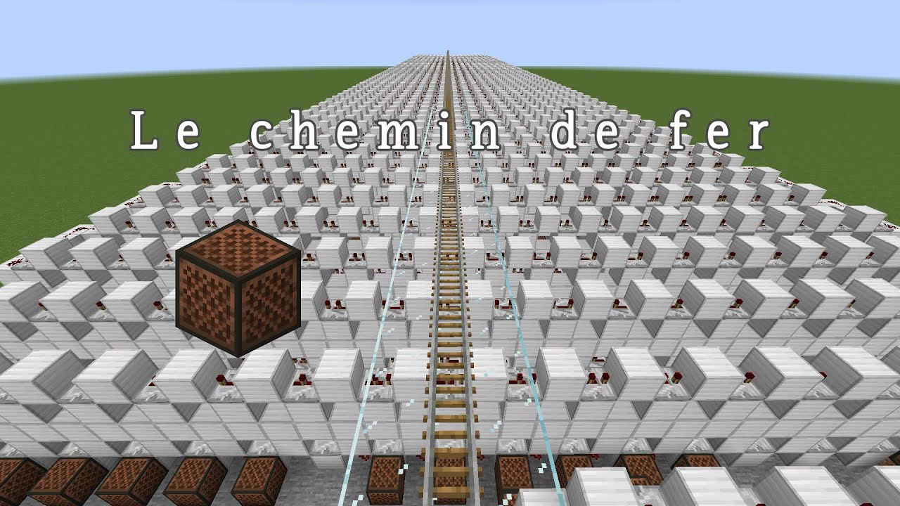 Alkan - Le chemin de fer - Minecraft Note Block