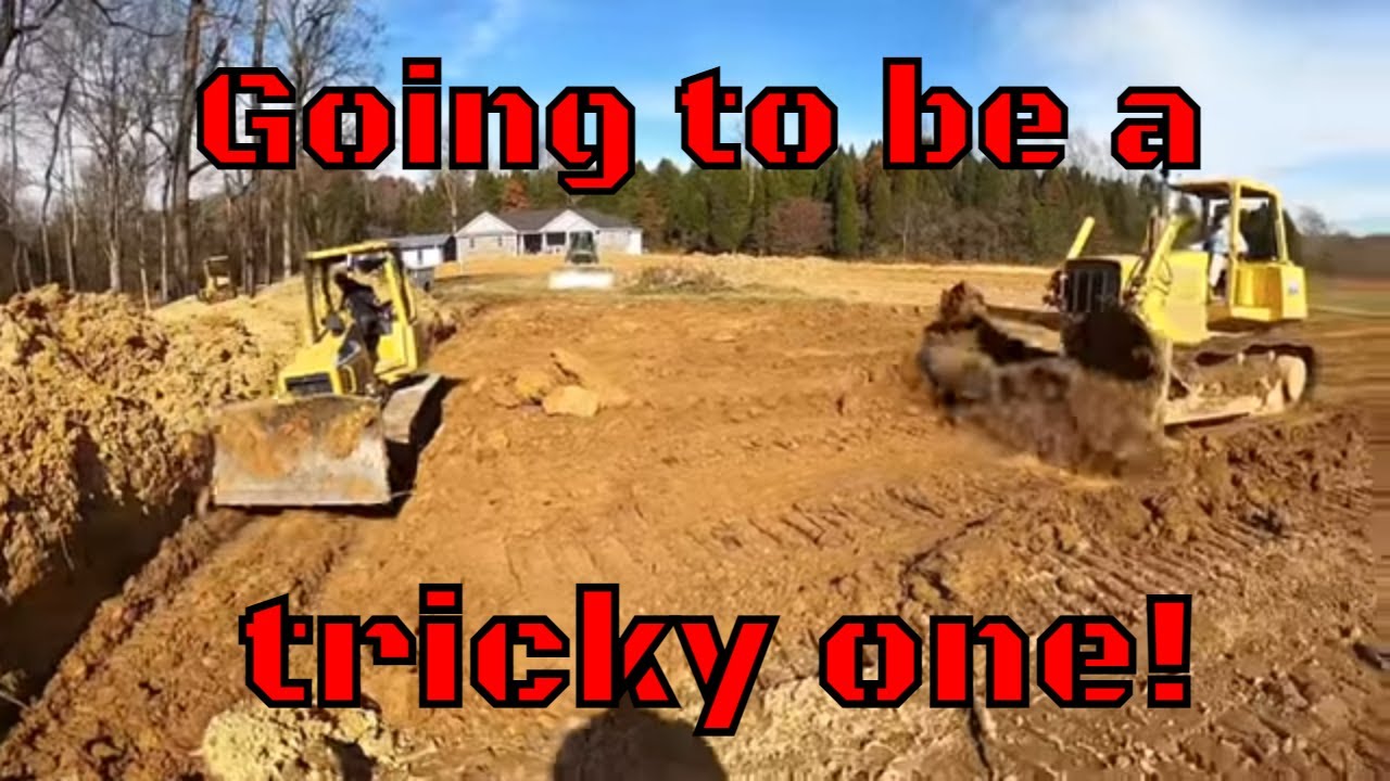 The core trench from H E  double hockey sticks, about lost a dozer!