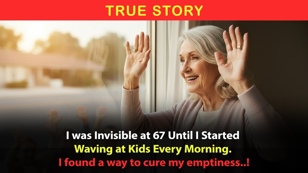 The 67 Year Old Widow Who Became the Most Important Person in Her Neighborhood..  The Goodbye Wave.!