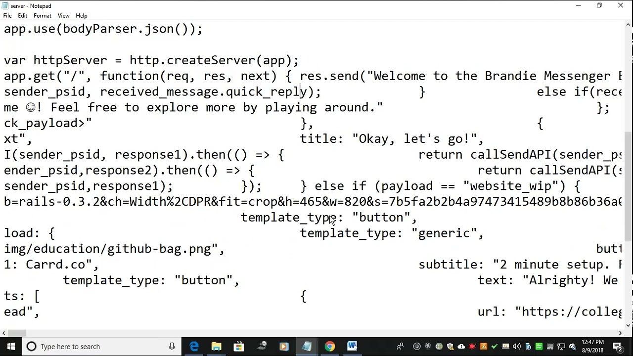 Chat Bot-Brandie