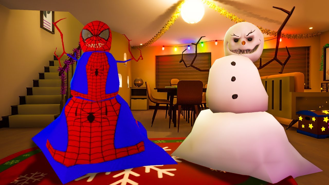 Daily Life of Scary Snowman | Experiments with Baby In Yellow Models