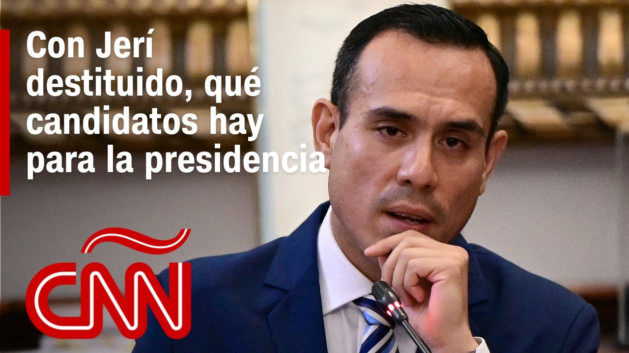 Congreso destituye a José Jerí cuatro meses después de nombrarlo presidente de Perú